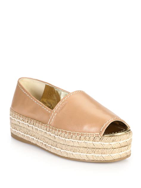 no heel prada espadrilles|Prada espadrilles women.